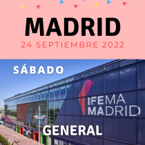 Japan Weekend Madrid - Entrada GENERAL sábado 24 de septiembre 2022