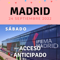 Japan Weekend Madrid - Entrada ACCESO ANTICIPADO sábado 24 de septiembre 2022 EARLY ACCESS