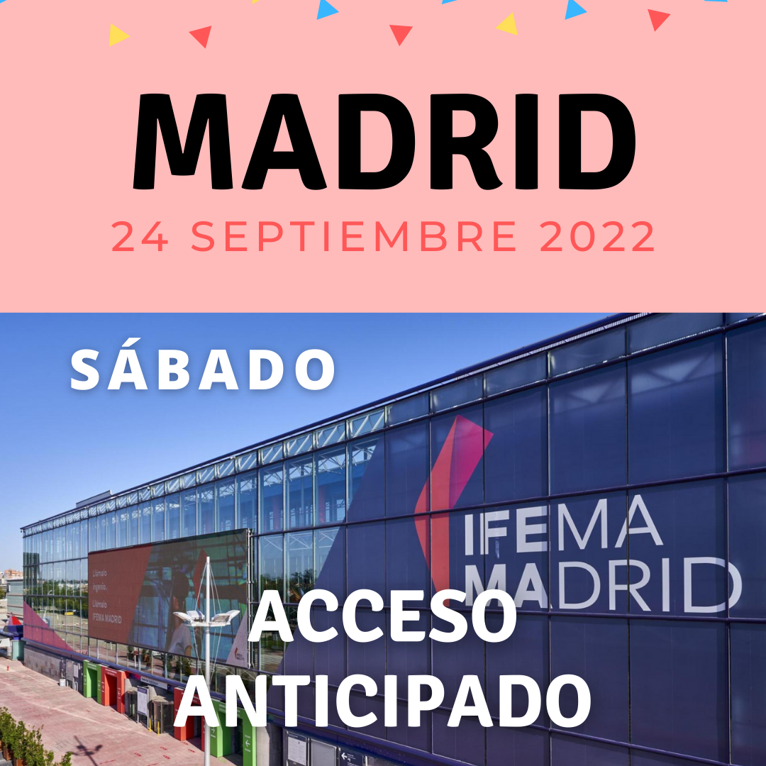 Japan Weekend Madrid – Entrada ACCESO ANTICIPADO sábado 24 de septiembre 2022 EARLY ACCESS